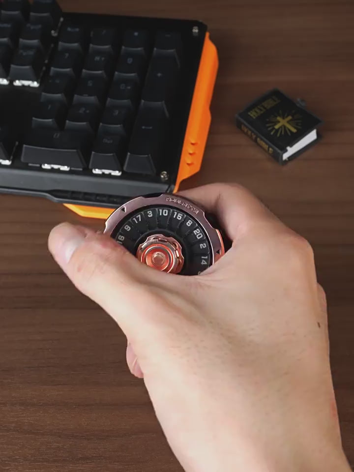 Metal D20 Decision Spinner